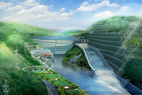 荣成老挝南塔河1号水电站项目